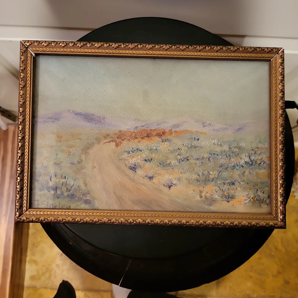 Original Signed F. Shirley Oil Painting - Picture 6 of 8